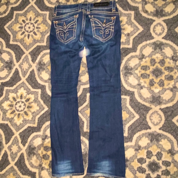 Rock Revival Gwen Boot Cut Jeans, Size 28. - Picture 5 of 6
